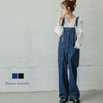 <span class="title">8/25 10時〜24H限定【クーポン利用で2980円】オーバーオール デニム サロペット レディース</span>
